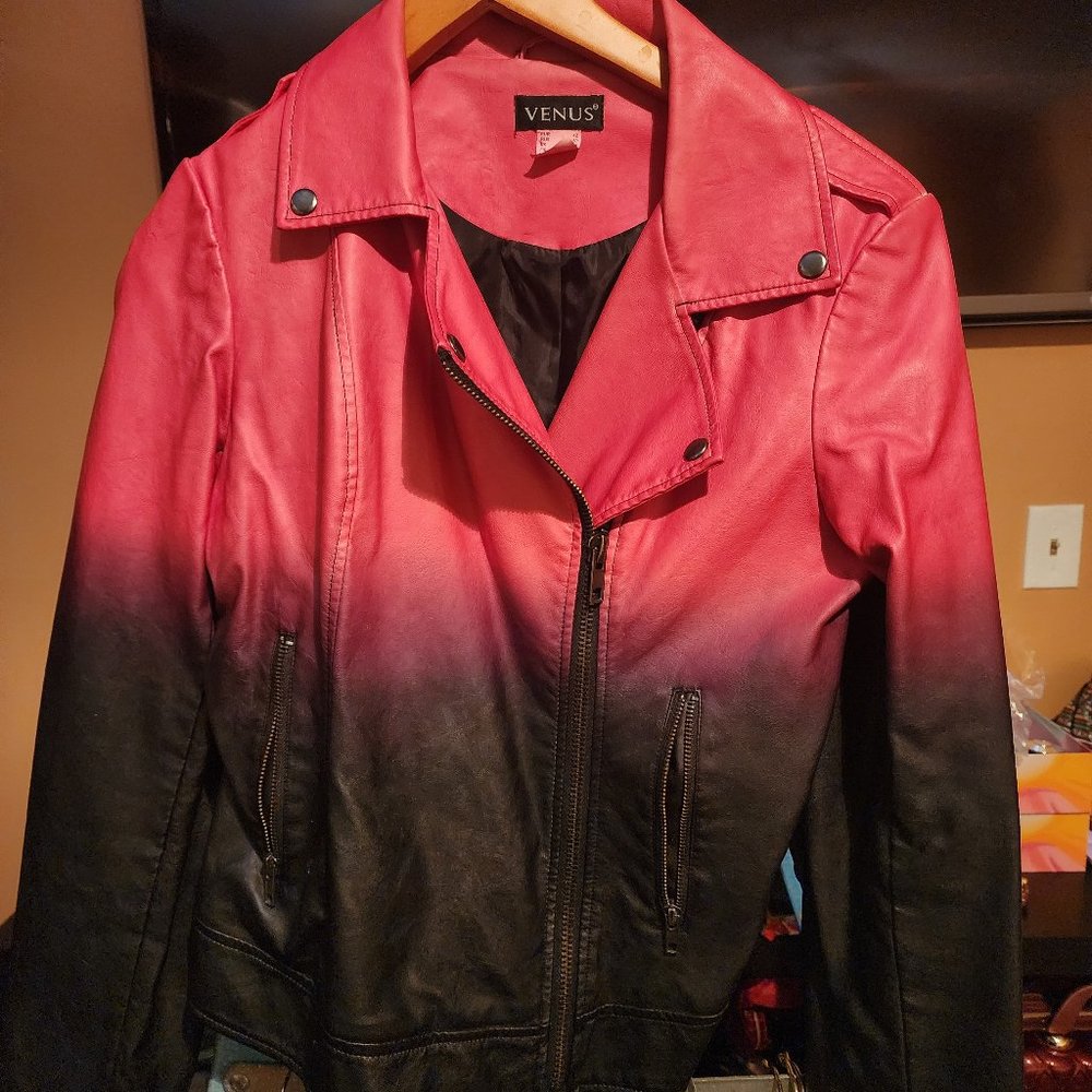 Faux Leather Jacket